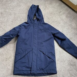 Nike Hooded Winter Jacket in Navy